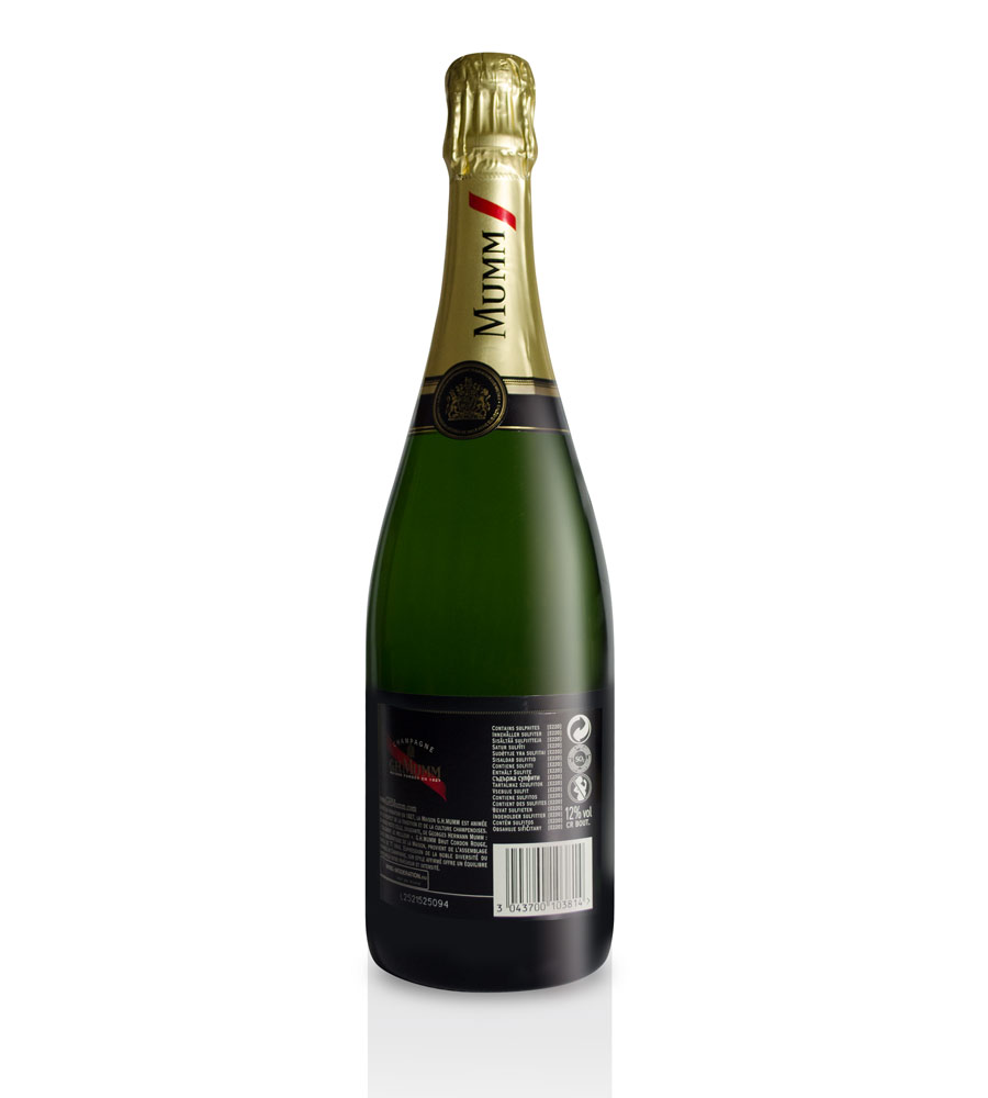 Champagne Mumm Cordon Rouge Brut, 75cl Champagne – Vinha