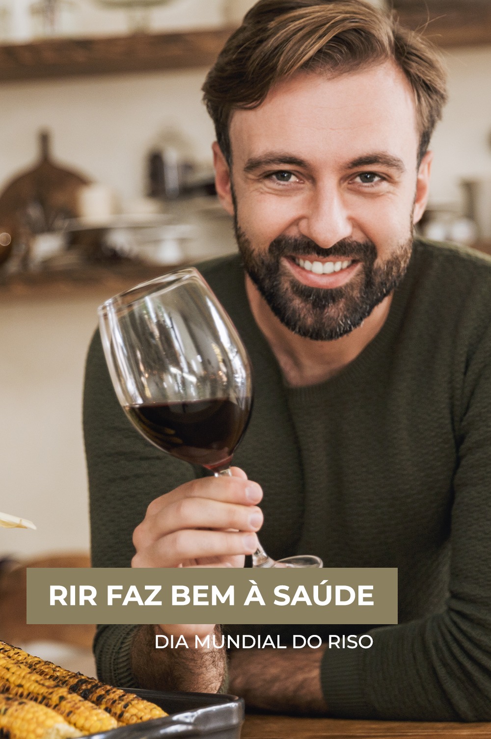 Rire est bon pour la santé (et on dit qu’un verre de vin aussi) Vinha