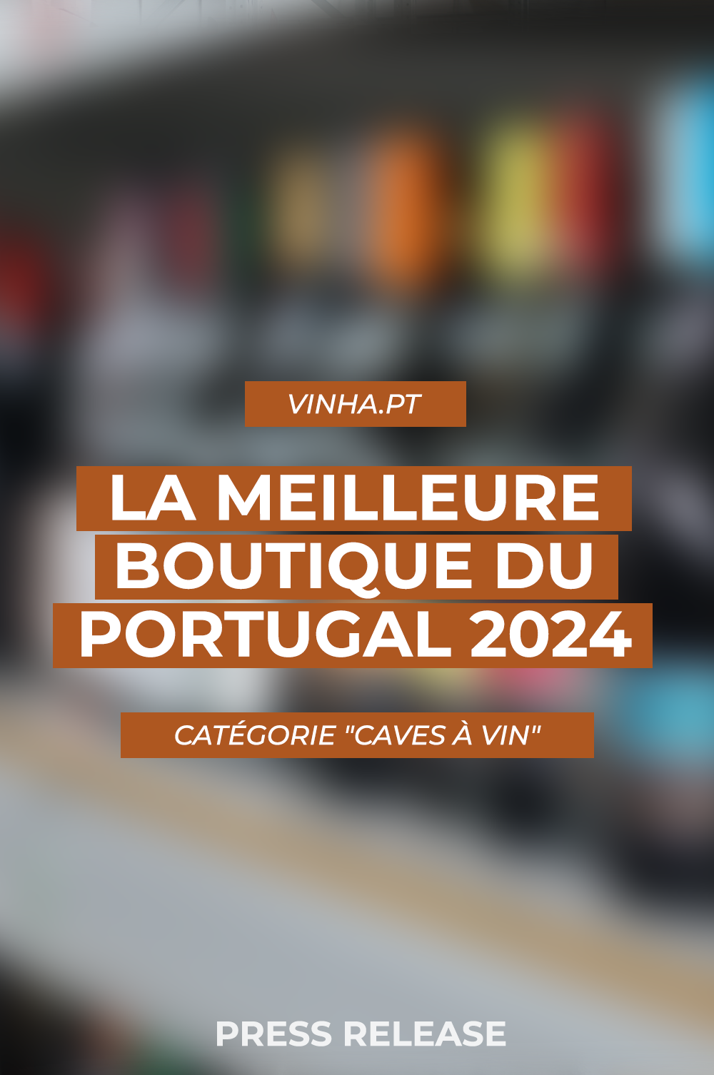 Vinha remporte le prix de la Meilleure Boutique en Ligne du Portugal, dans la catégorie “caves à vin”