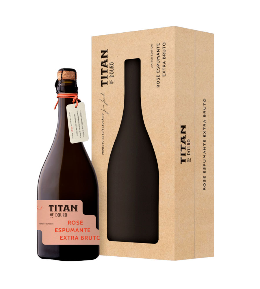 Vin Pétillant Titan of Douro Rosé Extra Bruto, 75cl Douro